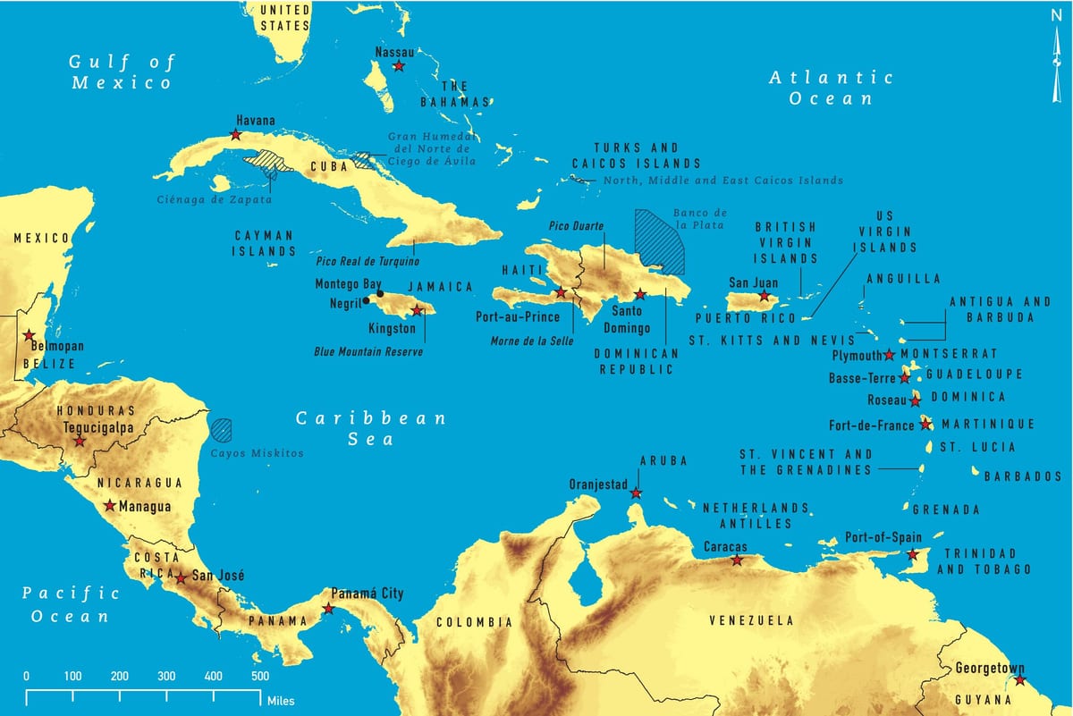 Mapa ng jamaica snorkeling