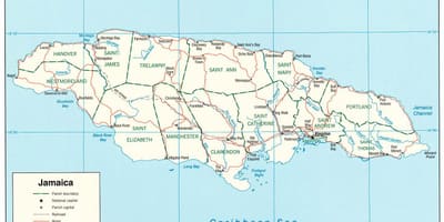 Jamaica highway 2000 mapa