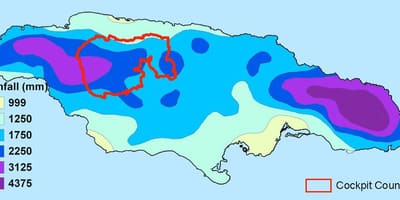 Mapa ng jamaica klima