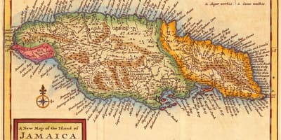 Mapa ng matanda jamaica