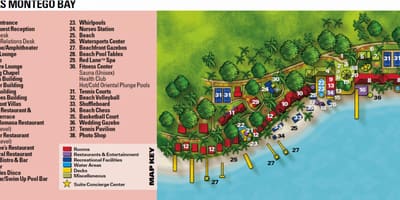 Jamaica resort mapa montego bay